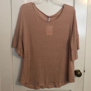 NWT blush top